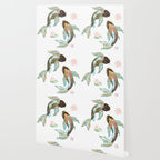 Metallic Koi III-Custom Wallpaper Gallery Image 2