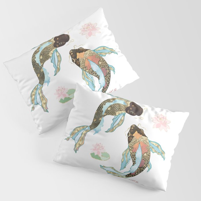 Metallic Koi III-Custom Pillow Sham Gallery Image 3