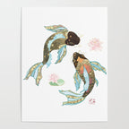 Metallic Koi III-Custom Poster Gallery Image 4