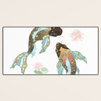 Metallic Koi III-Custom Desk Mat Gallery Image 3