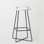 Metallic Koi III-Custom Stool Gallery Image 1