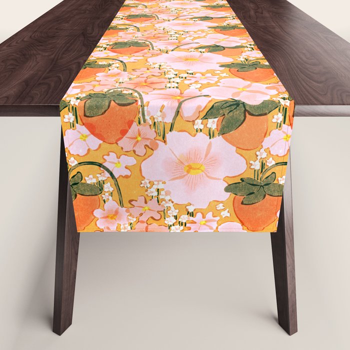 strawberry fields Table Runner Gallery Image 1