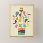 Potted Plant 4 Mini Art Print Gallery Image 1