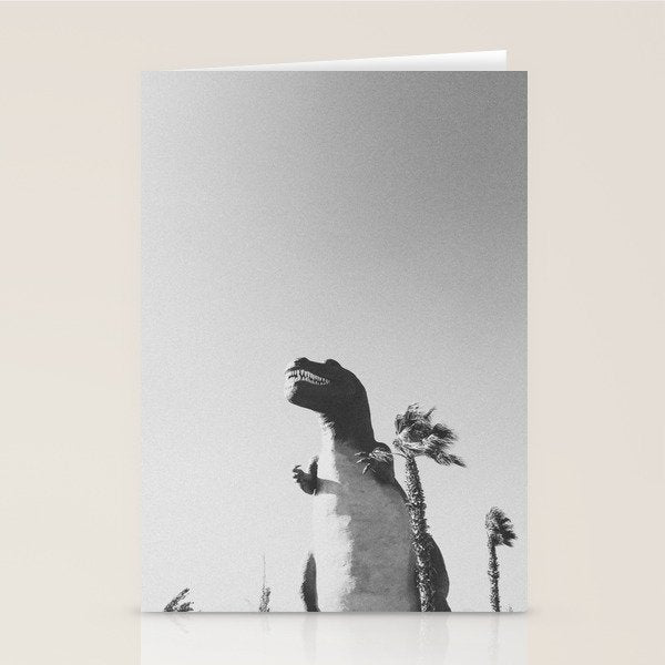 DINO / Cabazon Dinosaurs, California Stationery Card Gallery Image 1