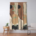 Branches in an abstract setting 02 Window Curtain Gallery Image 5