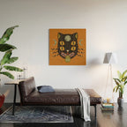 Spooky Cat Wood Wall Art Gallery Image 2