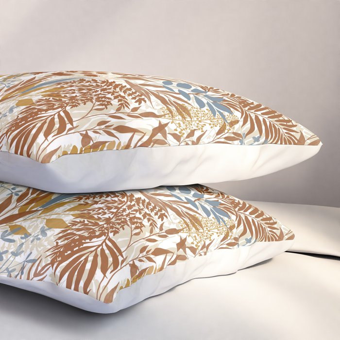 Leafy autumn forest B Pillow Sham Gallery Image 3