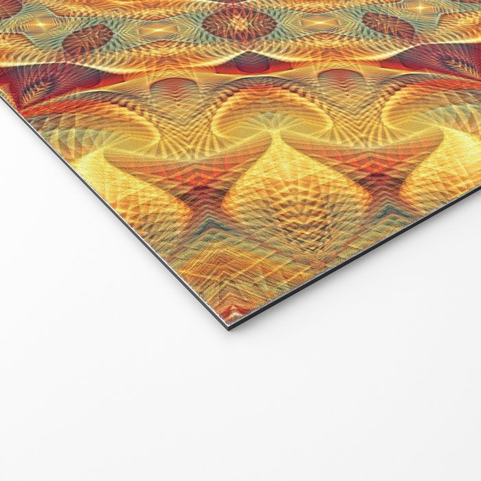 Flower Of Life Mandala (Sun) Welcome Mat Gallery Image 2