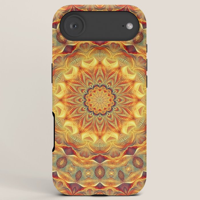 Flower Of Life Mandala (Sun) iPhone Case Gallery Image 6
