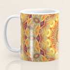 Flower Of Life Mandala (Sun) Coffee Mug Gallery Image 3