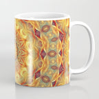 Flower Of Life Mandala (Sun) Coffee Mug Gallery Image 1