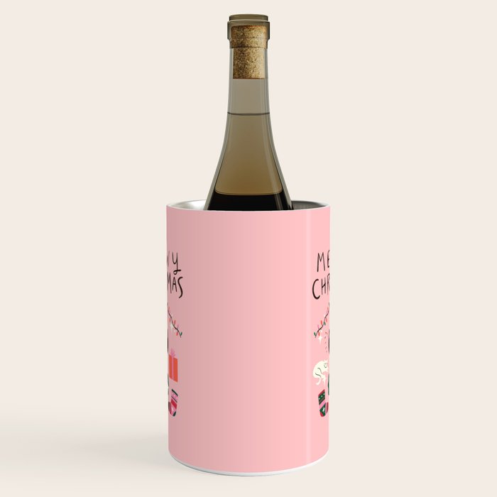 Meowy Christmas Wine Chiller Gallery Image 1