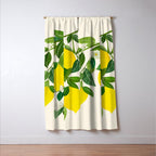 Summer Lemons / Tropical Fruit Series Window Curtain Gallery Image 3