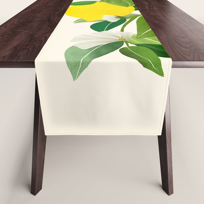 Summer Lemons / Tropical Fruit Series Table Runner Gallery Image 1