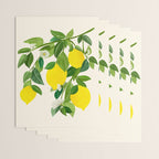 Summer Lemons / Tropical Fruit Series Wrapping Paper Gallery Image 3
