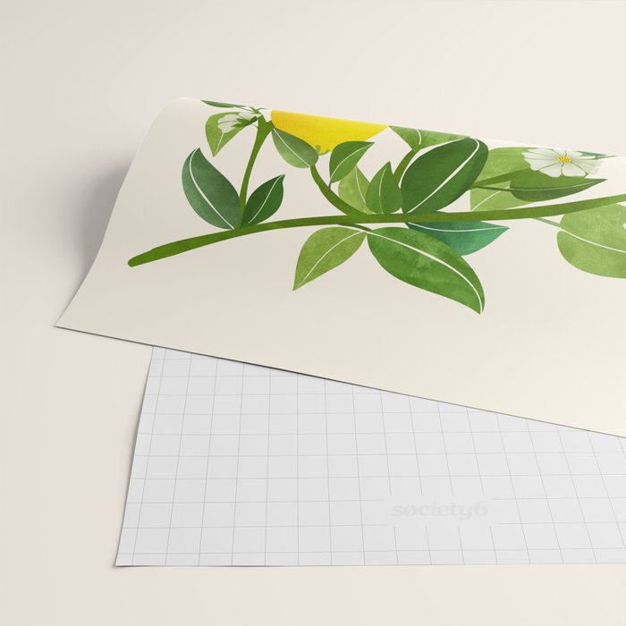 Summer Lemons / Tropical Fruit Series Wrapping Paper Gallery Image 2