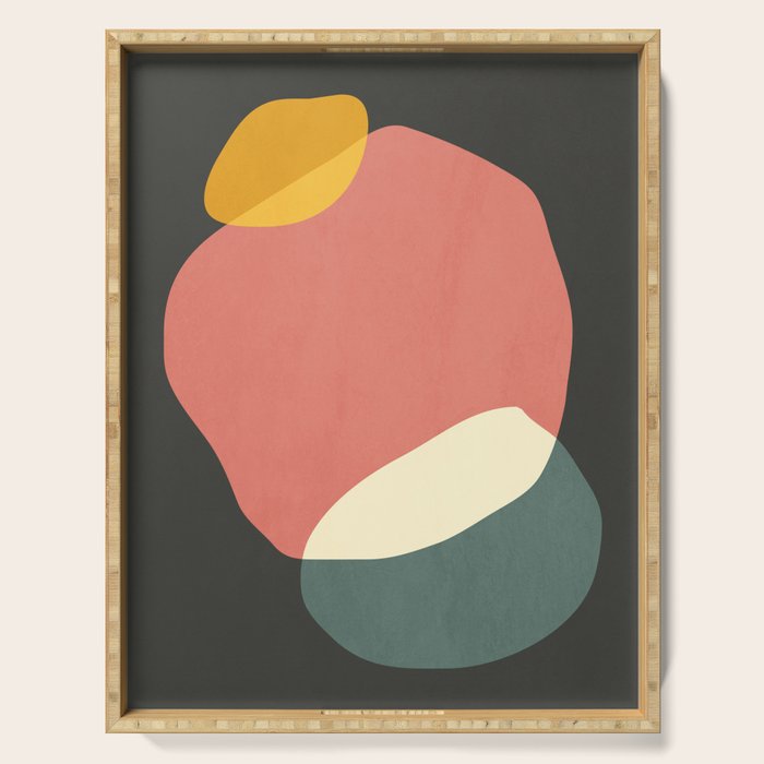 Minimalist Abstract 12 Serving Tray Gallery Image 1