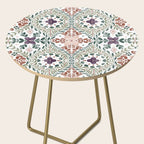 Rustic Intricate Garden Side Table Gallery Image 2