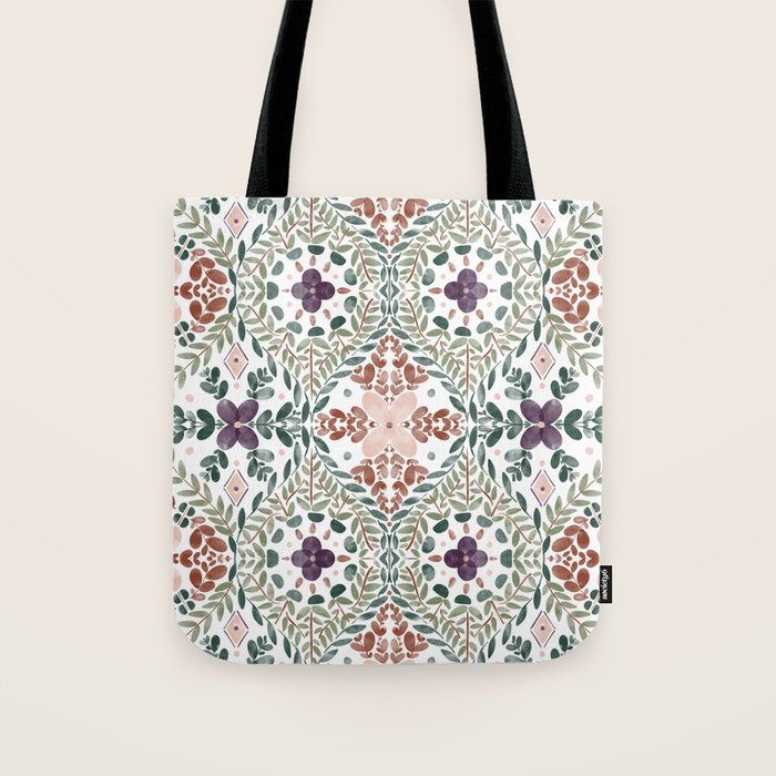 Rustic Intricate Garden Tote Bag Gallery Image 1