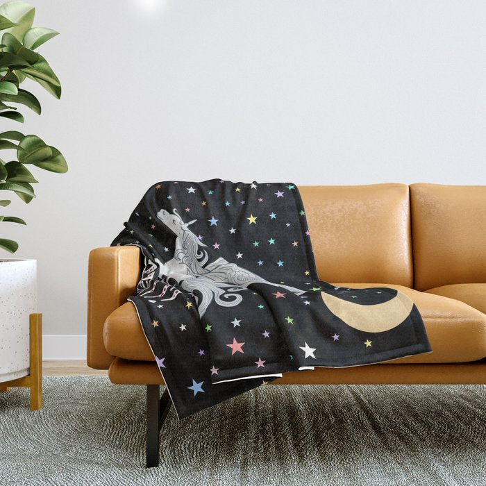 Glitter Butt! Throw Blanket Gallery Image 1