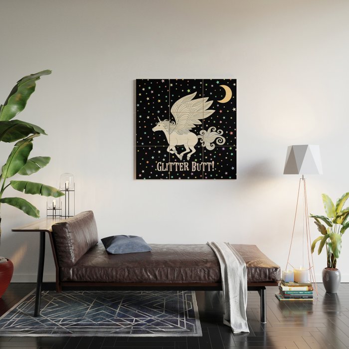 Glitter Butt! Wood Wall Art Gallery Image 2