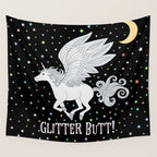 Glitter Butt! Wall Tapestry Gallery Image 4