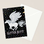 Glitter Butt! Stationery Card Gallery Image 2