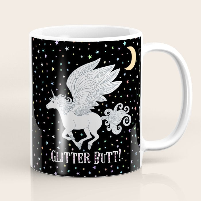 Glitter Butt! Coffee Mug Gallery Image 1