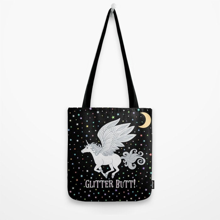Glitter Butt! Tote Bag Gallery Image 2