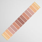 Gradient Arch VII Earthy Pastel Mid Century Modern Rainbow Table Runner Gallery Image 3