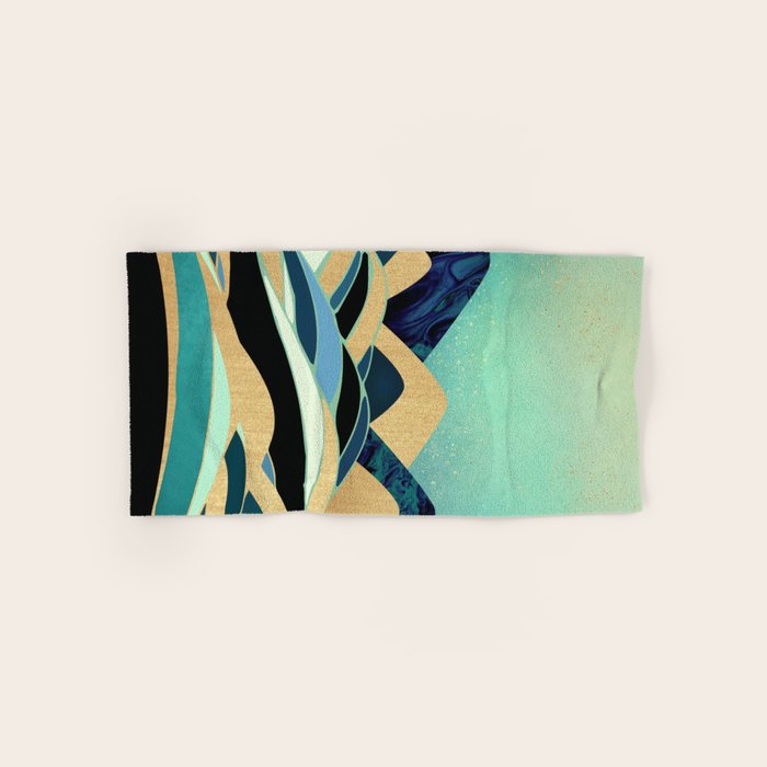 Emerald Evening Bath Towel Gallery Image 1
