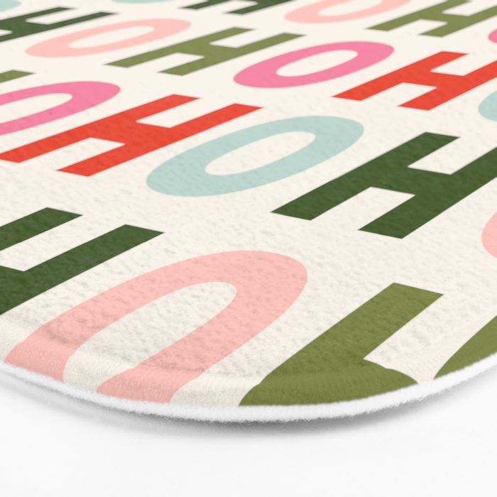 Ho Ho Ho Bath Mat Gallery Image 3