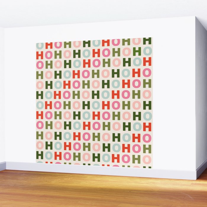 Ho Ho Ho Wall Mural Gallery Image 2