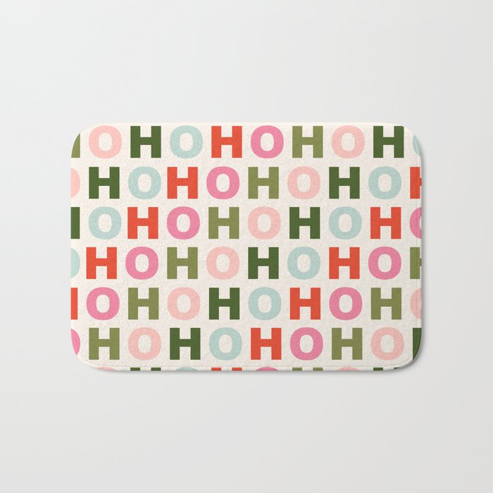 Ho Ho Ho Bath Mat Gallery Image 1
