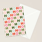 Ho Ho Ho Stationery Card Gallery Image 2