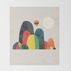 Wanderlust Throw Blanket Gallery Image 2