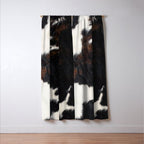 Cowhide Farmhouse Decor (photograph) Window Curtain Gallery Image 3