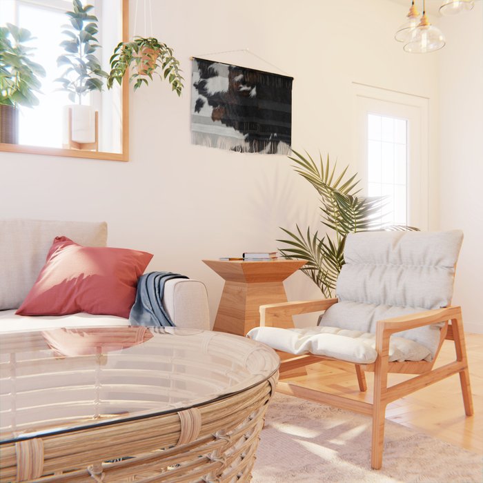 Cowhide Farmhouse Decor (photograph) Wall Hanging Gallery Image 2