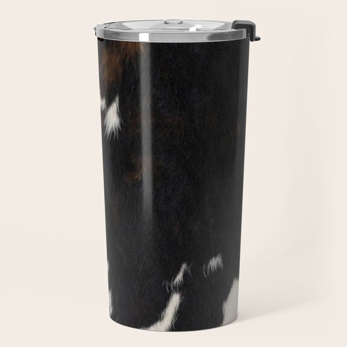 Cowhide Farmhouse Decor (photograph) Travel Mug Gallery Image 2