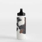 Cowhide Farmhouse Decor (photograph) Water Bottle Gallery Image 3