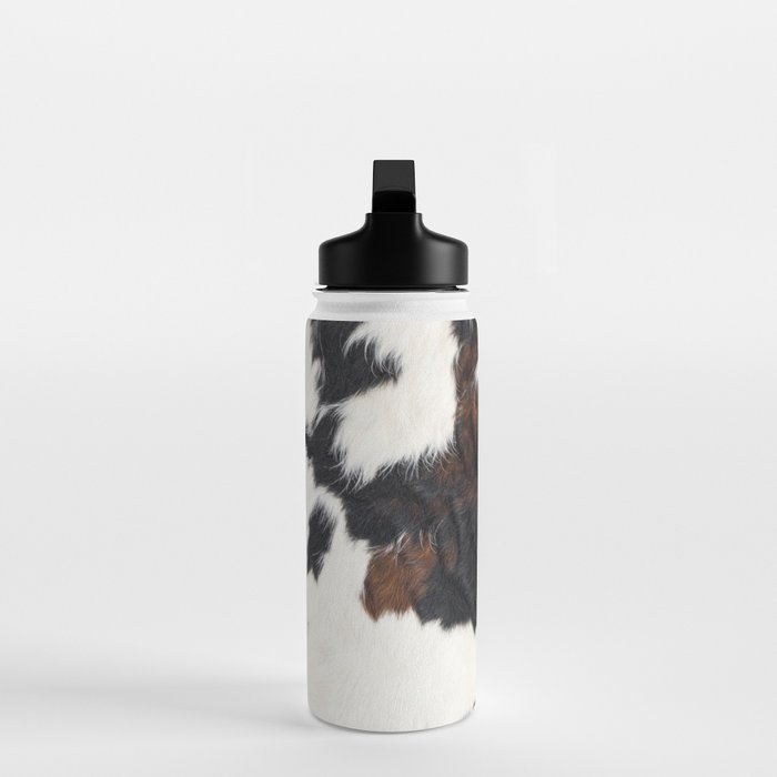 Cowhide Farmhouse Decor (photograph) Water Bottle Gallery Image 3