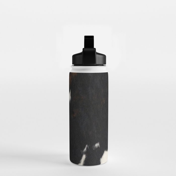 Cowhide Farmhouse Decor (photograph) Water Bottle Gallery Image 2