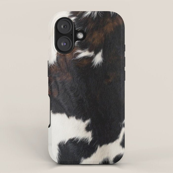 Cowhide Farmhouse Decor (photograph) iPhone Case Gallery Image 1