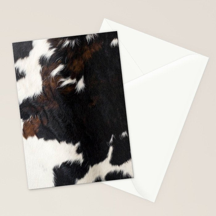 Cowhide Farmhouse Decor (photograph) Stationery Card Gallery Image 2