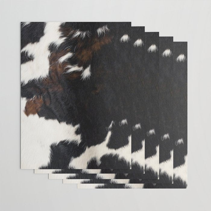 Cowhide Farmhouse Decor (photograph) Wrapping Paper Gallery Image 3