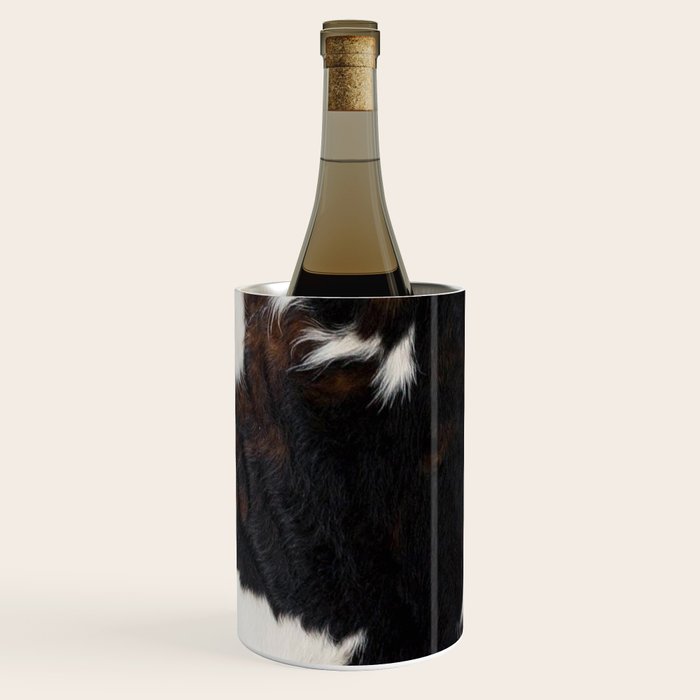 Cowhide Farmhouse Decor (photograph) Wine Chiller Gallery Image 1