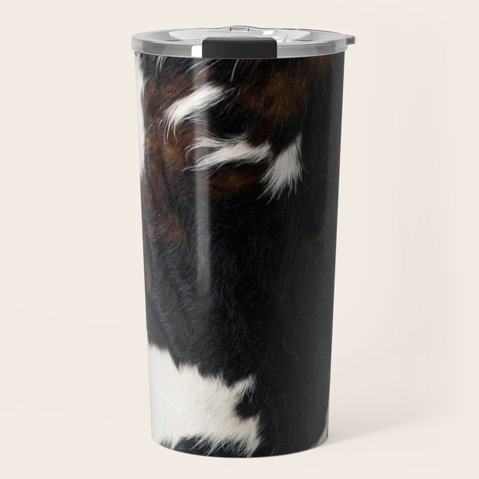 Cowhide Farmhouse Decor (photograph) Travel Mug Gallery Image 1