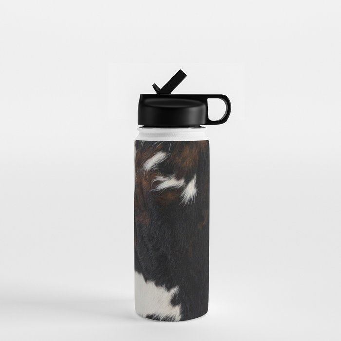 Cowhide Farmhouse Decor (photograph) Water Bottle Gallery Image 1