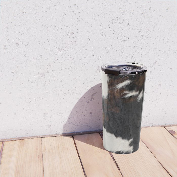 Cowhide Farmhouse Decor (photograph) Travel Mug Gallery Image 4