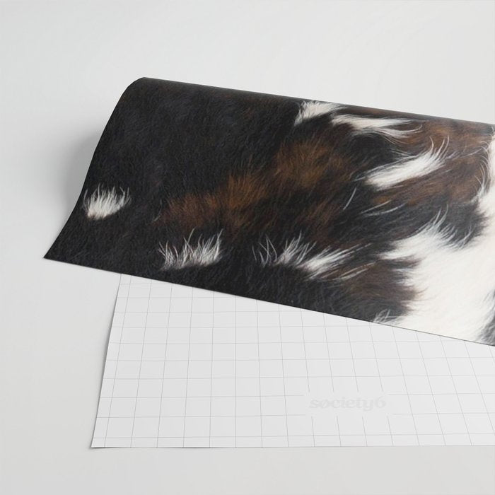 Cowhide Farmhouse Decor (photograph) Wrapping Paper Gallery Image 2